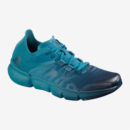 Salomon PREDICT RA Mens Running Shoes Turquoise UK AOXI